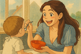 Ghibli style artwork example