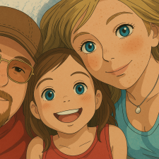 Ghibli style artwork example