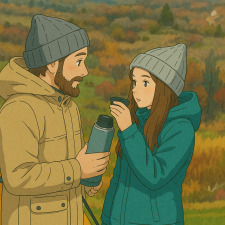 Ghibli style artwork example